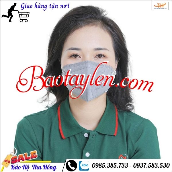 Khẩu trang N95 thiết kế ôm sát mặt khi đeo Khẩu trang N95 thiết kế ôm sát mặt khi đeo