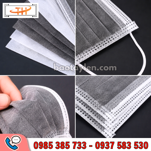 Khẩu trang than hoạt tính Famapro Khẩu trang than hoạt tính Famapro