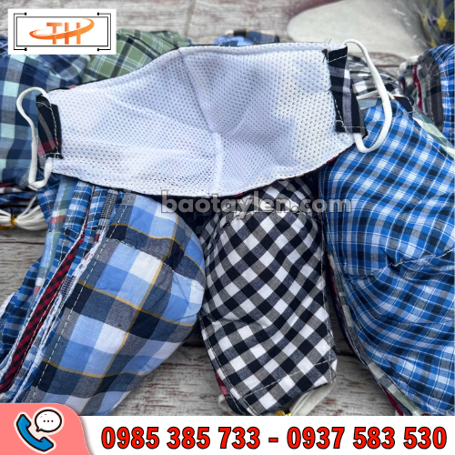 khẩu trang vải lót lưới khẩu trang vải lót lưới