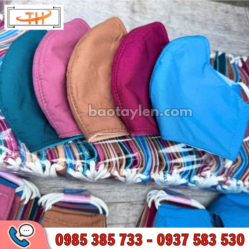 Khẩu trang vải cotton đa dạng với nhiều gam màu sẵn tại Thu Hồng Khẩu trang vải cotton đa dạng với nhiều gam màu sẵn tại Thu Hồng