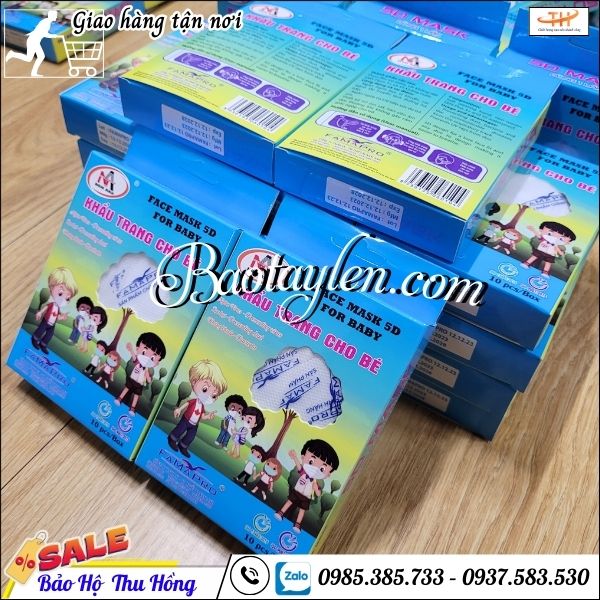 Khẩu trang y tế trẻ em 5D đạt chuẩn. Khẩu trang y tế trẻ em 5D đạt chuẩn.