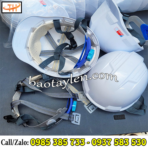 Mũ bảo hộ lao động có lớp lót bên trong êm ái Mũ bảo hộ lao động có lớp lót bên trong êm ái