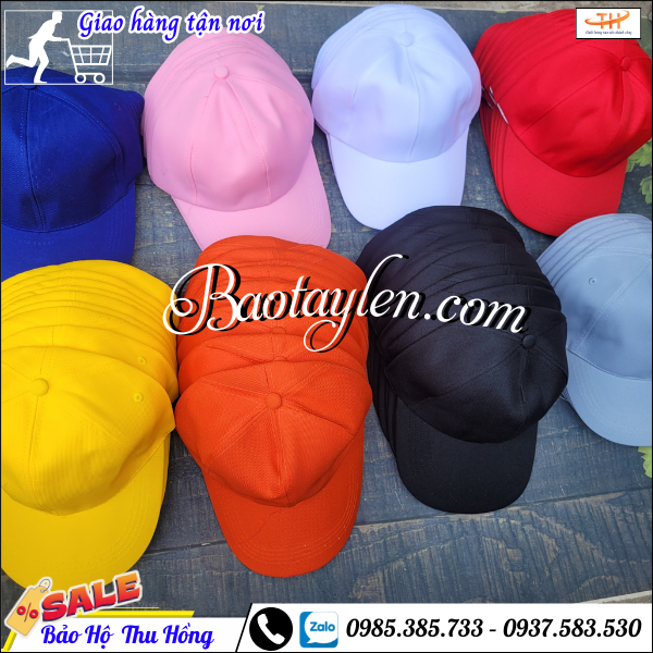 Địa chỉ bán giá rẻ mũ lưỡi trai đẹp nhiều màu tại HCM. Địa chỉ bán giá rẻ mũ lưỡi trai đẹp nhiều màu tại HCM.