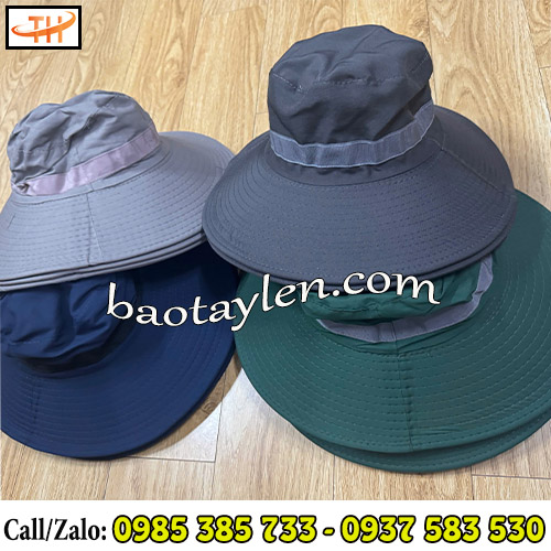 Nón tai bèo chất vải kaki đủ màu Nón tai bèo chất vải kaki đủ màu