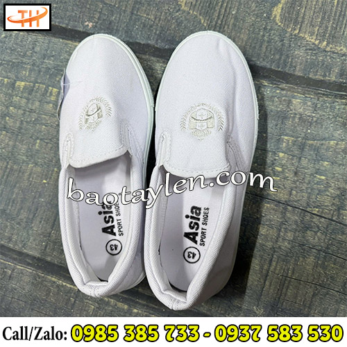 Giày lười Asia màu trắng Giày lười Asia màu trắng
