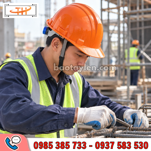 Nón bảo hộ lao động màu cam bảo hộ an toàn cho người lao động Nón bảo hộ lao động màu cam bảo hộ an toàn cho người lao động