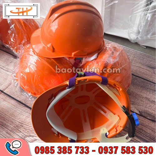 Nón bảo hộ lao động màu cam Nón bảo hộ lao động màu cam