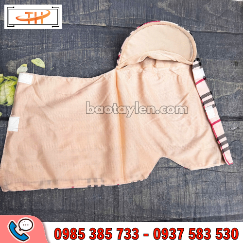 Nón vải trùm đầu chống nắng được may hai lớp dày dặn Nón vải trùm đầu chống nắng được may hai lớp dày dặn
