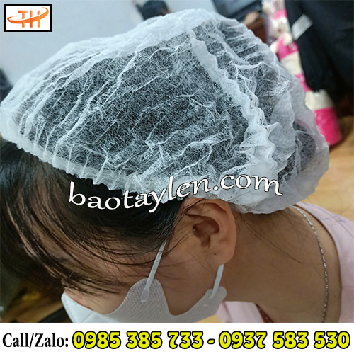 Nón con sâu y tế phù hợp với mọi cỡ đầu Nón con sâu y tế phù hợp với mọi cỡ đầu