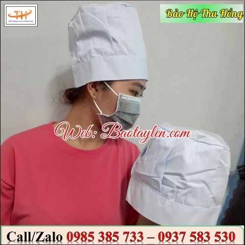 Mũ, nón thực phẩm - đầu bếp. Mũ, nón thực phẩm - đầu bếp.