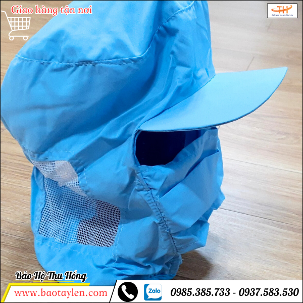 Mũ - nón thủy sản có khẩu trang Mũ - nón thủy sản có khẩu trang