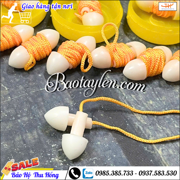 Nút bịt tai chống ồn tốt loại 1 tầng. Nút bịt tai chống ồn tốt loại 1 tầng.