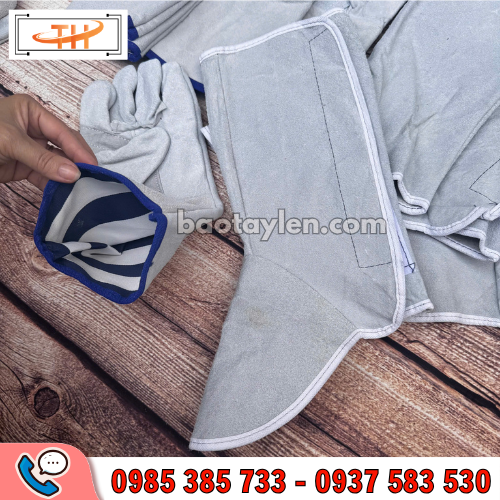 Ống chân da hàn bảo hộ Ống chân da hàn bảo hộ