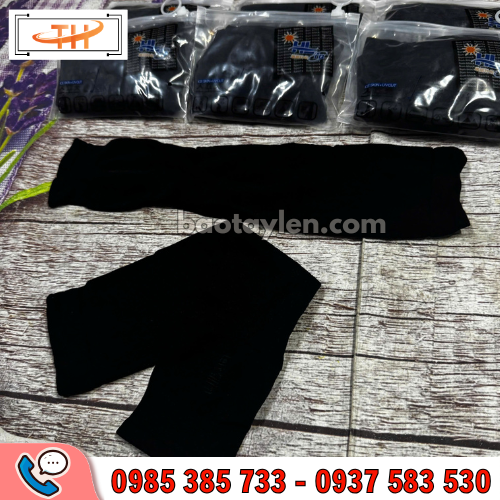 Ống tay chống nắng màu đen Ống tay chống nắng màu đen