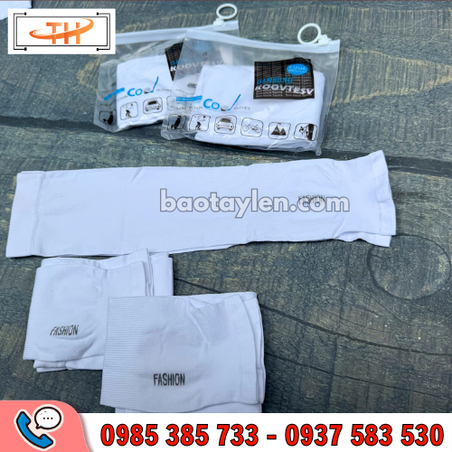 Ống tay chống nắng xỏ ngón hàng thun lạnh cao cấp Ống tay chống nắng xỏ ngón hàng thun lạnh cao cấp