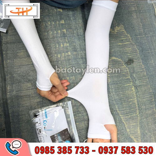 Ống tay chống nắng mềm mịn, co giãn tốt Ống tay chống nắng mềm mịn, co giãn tốt