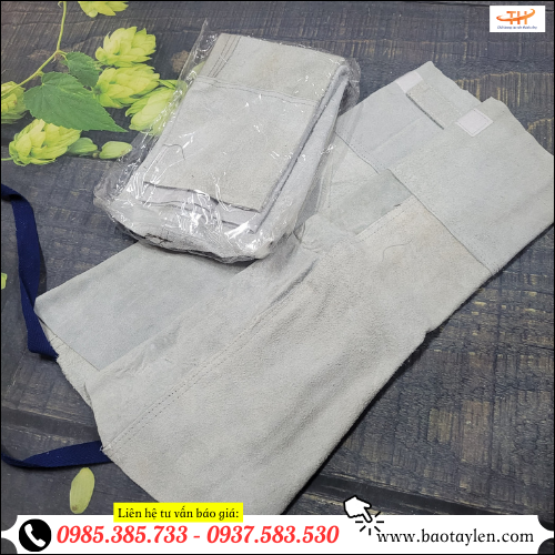 Ống tay thợ hàn - Găng tay da hàn dạng ống. Ống tay thợ hàn - Găng tay da hàn dạng ống.