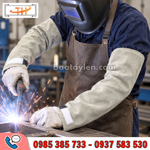 Ống tay da hàn sản phẩm quan trọng đối với thợ hàn Ống tay da hàn sản phẩm quan trọng đối với thợ hàn