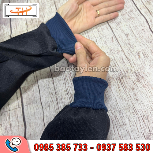 Ống tay vải jean bảo hộ thiết kế bo chun tiện lợi Ống tay vải jean bảo hộ thiết kế bo chun tiện lợi