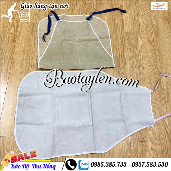 Tạp dề (yếm) bảo hộ chống cháy thợ hàn. Tạp dề (yếm) bảo hộ chống cháy thợ hàn.