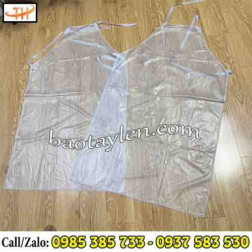 Tạp dề nhựa trong suốt chống nước Tạp dề nhựa trong suốt chống nước