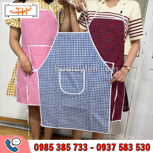 Tạp dề pha chế màu sắc đẹp bắt mắt Tạp dề pha chế màu sắc đẹp bắt mắt