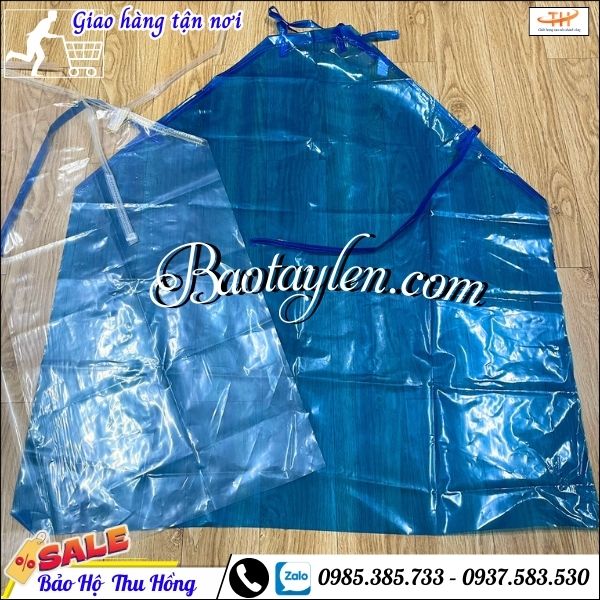 Tạp dề nhựa - tạp dề chống thấm nước. Tạp dề nhựa - tạp dề chống thấm nước.