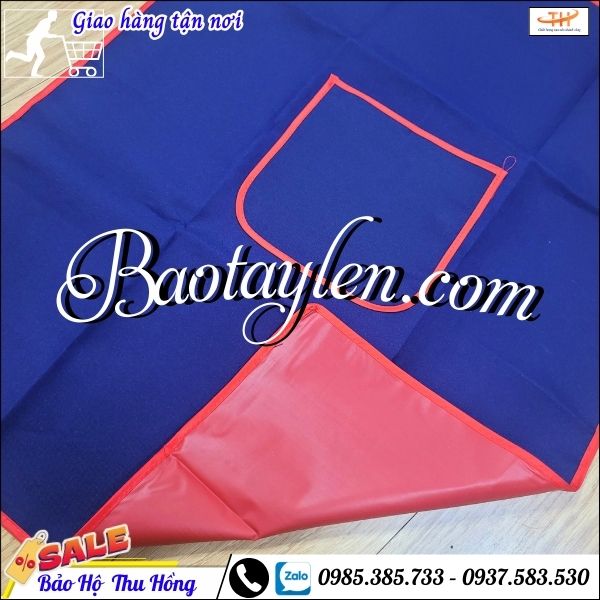 Tạp dề ngắn 2 lớp chống thấm giá rẻ. Tạp dề ngắn 2 lớp chống thấm giá rẻ.