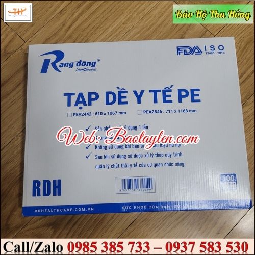 Tạp dề y tế dùng 1 lần. Tạp dề y tế dùng 1 lần.