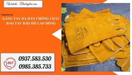 Bỏ sỉ giá tốt găng tay da hàn cho đại lý