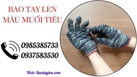 Xưởng cung cấp bao tay len lao động giá rẻ nhất