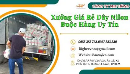 Xưởng sỉ Thu Hồng chuyên dây nilon buộc hàng giá sỉ rẻ nhất