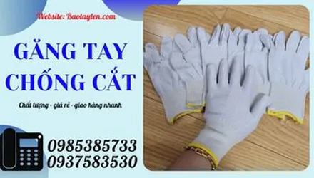 Nguồn sỉ găng tay chống cắt giá rẻ