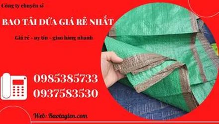 Nhà cung cấp bao tải dứa đựng nông sản giá rẻ