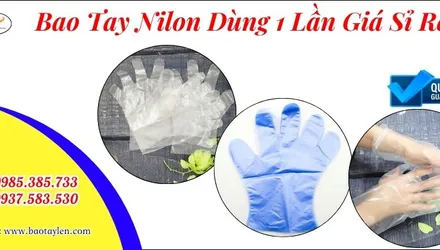 Bao tay nilon dùng 1 lần giá sỉ rẻ