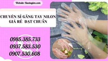 Cung cấp bao tay nilon dùng trong thực phẩm giá rẻ tại TPHCM