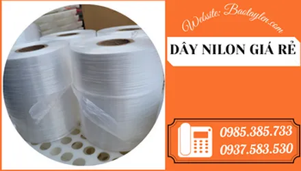 Dây nilon đài loan quấn máy giá rẻ chất lượng