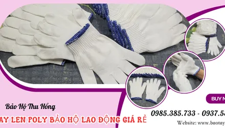 Bao Tay Len Poly – Bảo Hộ Thu Hồng Sỉ Rẻ Chất Lượng