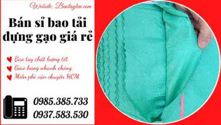 Ở đâu bán bao tải đựng gạo giá rẻ tại xưởng