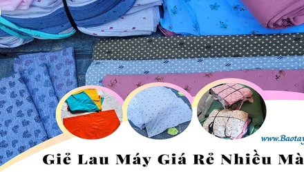 Bán giẻ lau máy giá rẻ nhiều màu sỉ rẻ nhất