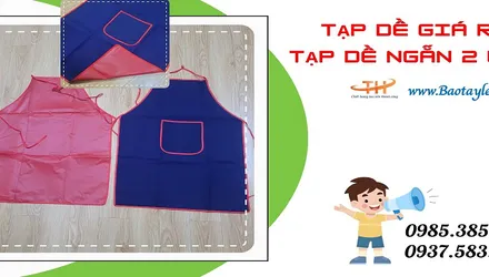 Nơi bán tạp dề giá rẻ tại TPHCM – Tạp dề 2 lớp