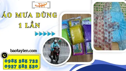 Xưởng sỉ áo mưa 1 lần - giao tận nơi sỉ rẻ