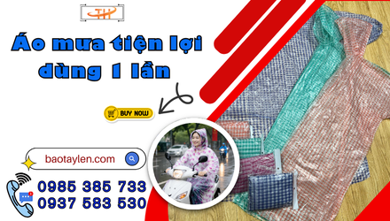 Mua áo mưa tiện lợi dùng 1 lần ở đâu rẻ?