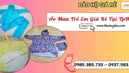 Sỉ lẻ áo mưa trẻ em giá xưởng rẻ nhất HCM