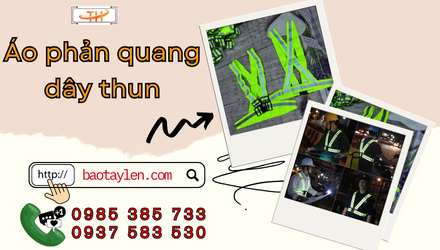 Áo phản quang dây thun ban đêm phản sáng mạnh