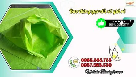 Kho bán bao đựng gạo giá rẻ giá sỉ nhiều ưu đãi