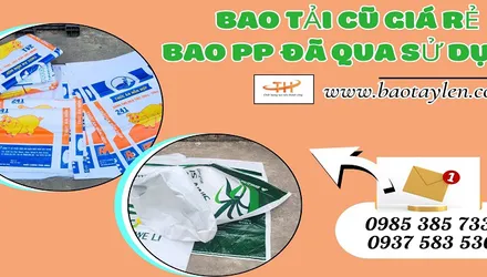 Kho bao tải cũ đã sử dụng bán giá rẻ nhất
