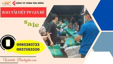 Nhận cung cấp bỏ sỉ giá rẻ bao tải – bao dệt PP giá rẻ tại TpHCM