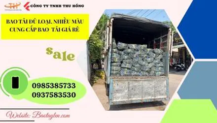Giao 2.000 bao tải xanh giá rẻ tận xưởng cho khách sỉ tại công ty Thu Hồng