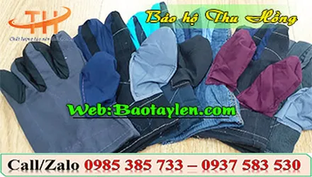 Cung cấp sỉ găng tay vải bảo hộ chịu nhiệt giá rẻ